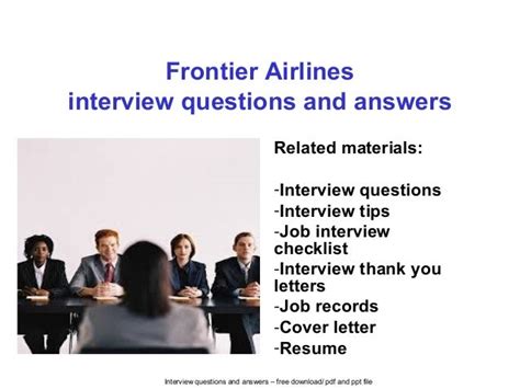 frontier airlines flight attendant interview questions|frontier video interview questions.